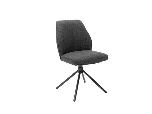 Jídelní otočná židle PEMBA antracyt