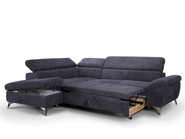 Rohová rozkládací sedací souprava PEARCY