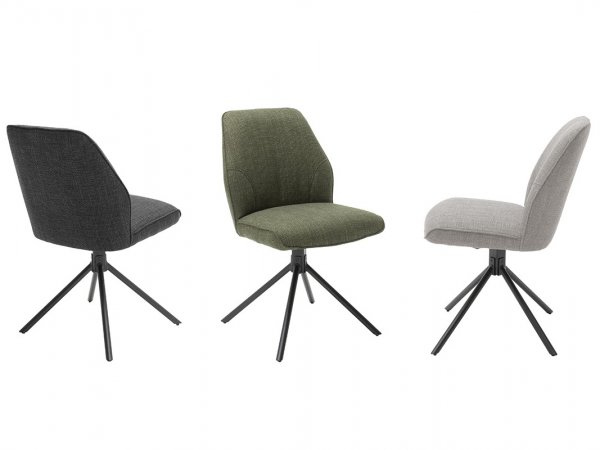 Jídelní otočná židle PEMBA cappuccino