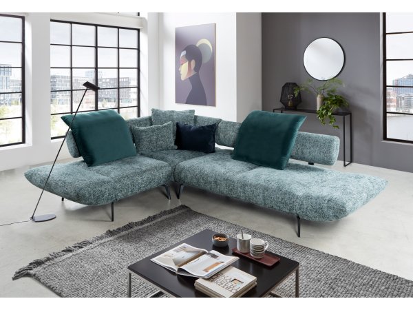 Rohová sedací souprava s výsuvným sedákem PHÖNIX 2