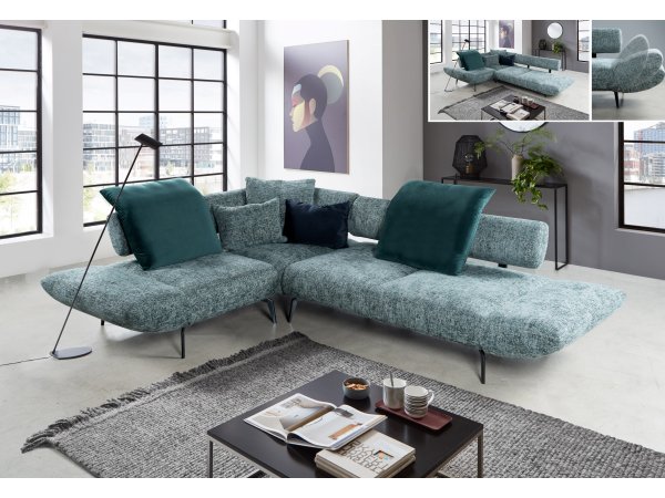 Rohová sedací souprava s výsuvným sedákem PHÖNIX 2