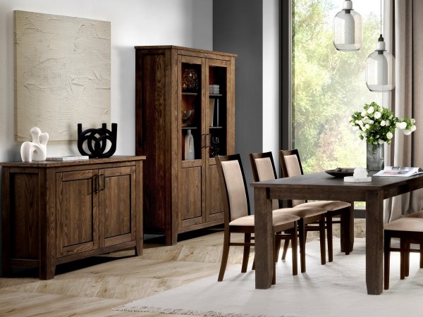 Komoda PINEROLO typ 02 dub zastaralý olejovaný