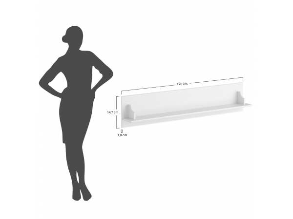 Police LUNO grafit/borovice