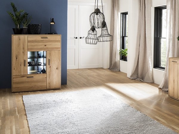 Nábytek do jídelny PORTLAND I dub sukatý bělený