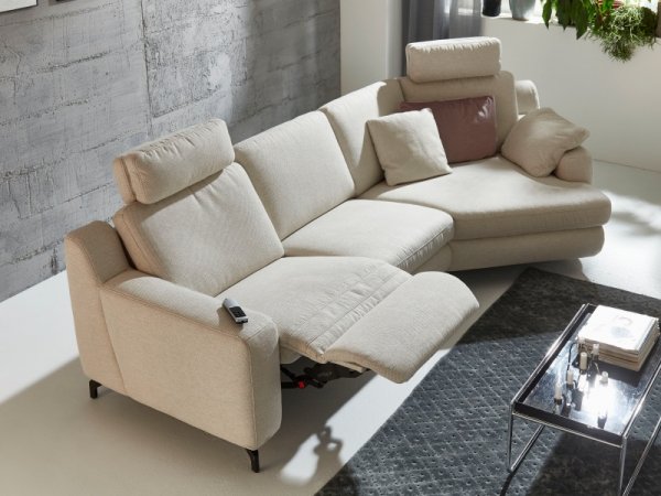 Rohová sedací souprava PRISMA s funkcí relax