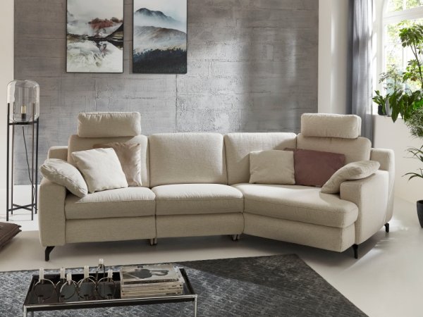 Rohová sedací souprava PRISMA s funkcí relax