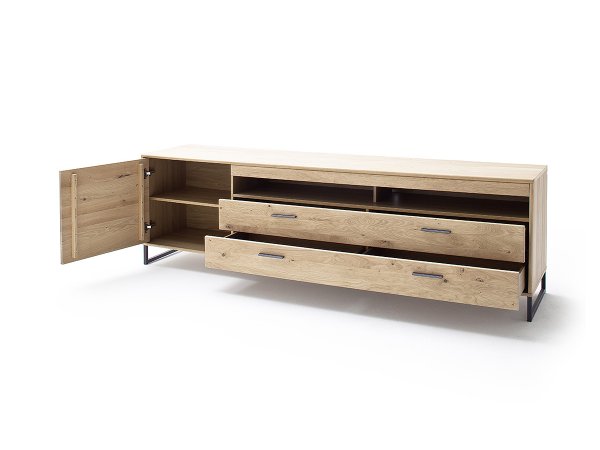 Nábytek do obývacího pokoje PORTLAND IV dub sukatý bělený