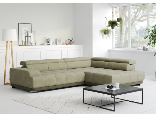 Rohová sedací souprava s výsuvným sedákem POLARIS
