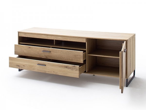 Nábytek do obývacího pokoje PORTLAND III dub sukatý bělený