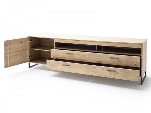 Nábytek do obývacího pokoje PORTLAND II dub sukatý bělený