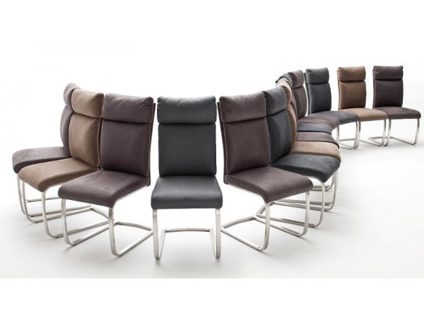 Židle jídelní RABEA/RILEY antik hnědá