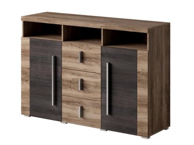 Komoda do obývacího pokoje (typ 43) ROGER ořech Satin/touchwood