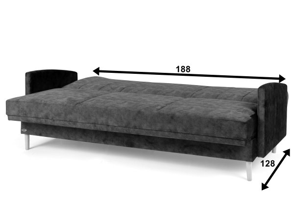 Rozkládací pohovka s úložným prostorem TORINO III