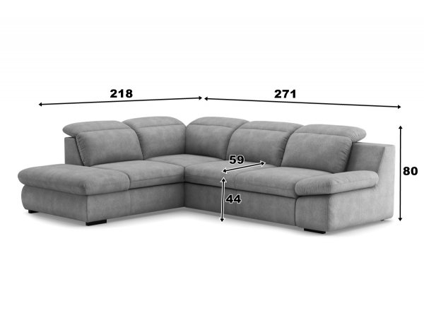 Rohová sedací souprava RENA 2