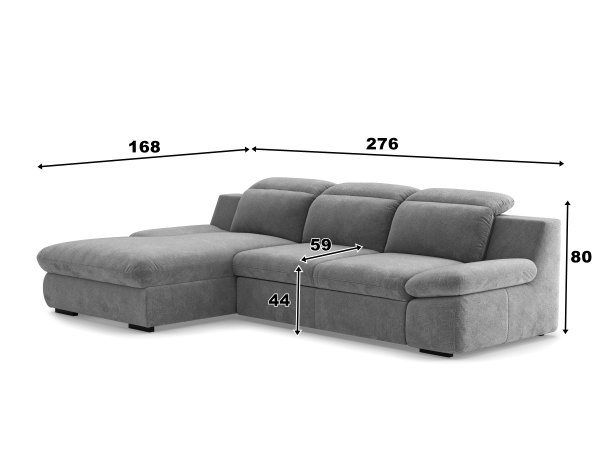 Rohová sedací souprava RENA