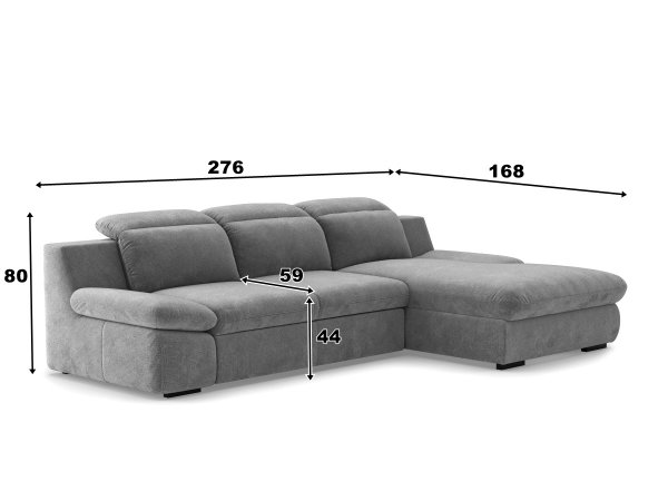 Rohová sedací souprava RENA