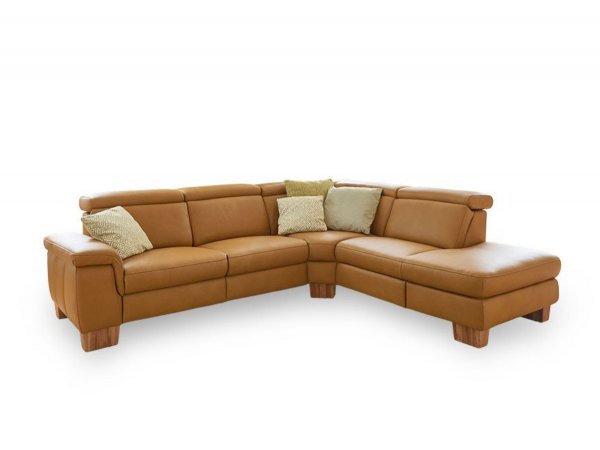 Kožená rohová sedací souprava LAVA XC 7