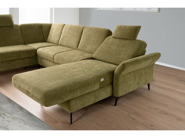 Rohová sedací souprava ve tvaru U ROCHELLE