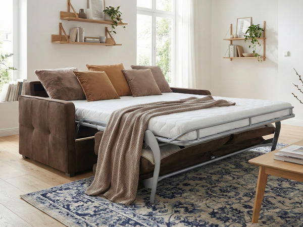 Rozkládací pohovka pro každodenní spaní SLIM