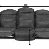 Pohovka 3-sed s funkcí relax KLASIK X