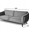 Designová pohovka 3-sed KOBE