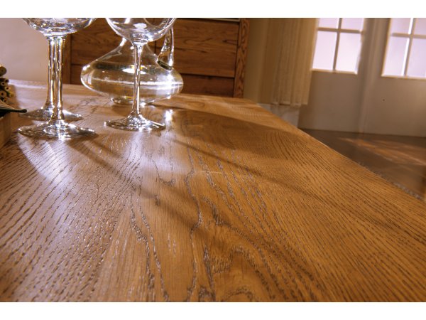 Dubový nábytek z masivu do obývacího pokoje a jídelny - ORLANDO/ROLANDO dub jantar