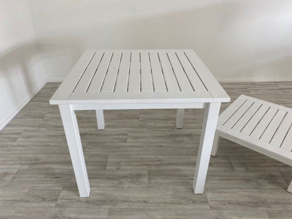 VÝPRODEJ: Sada 2ks zahradních stolků z masivu dřevo akácie