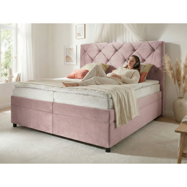 Postel boxspring s úložným prostorem ROYAL GRAND