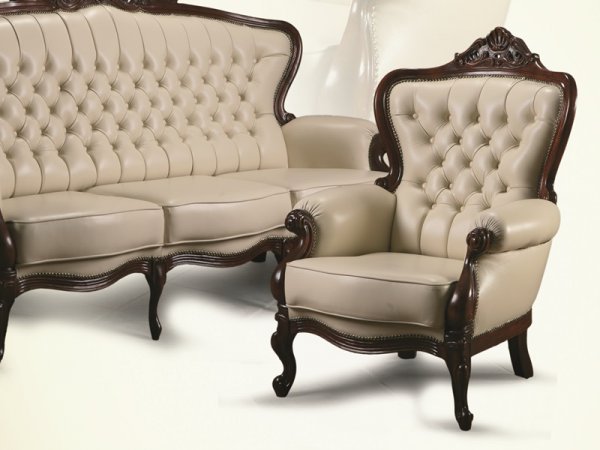 Kožené křeslo ROYAL