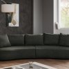 Designová zaoblená pohovka SANA