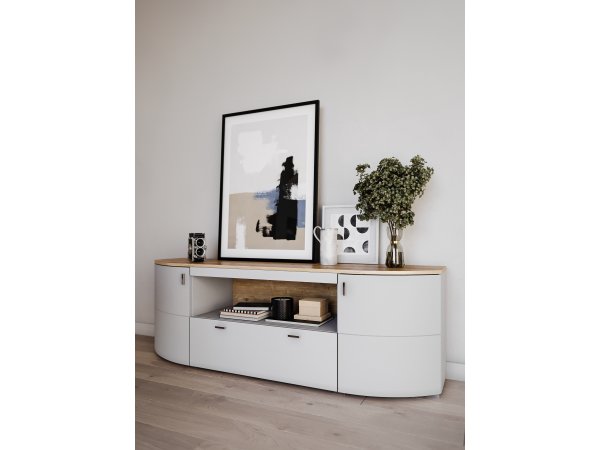 TV komoda světle šedá SAMBUCA typ 41