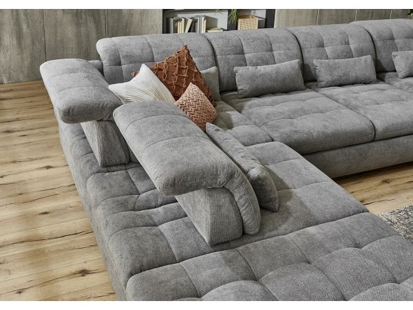 Rohová sedací souprava do tvaru U SANTA LUCIA 2