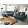 Rohová sedací souprava do tvaru U SANTA LUCIA