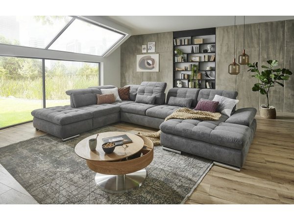 Rohová sedací souprava do tvaru U SANTA LUCIA 2