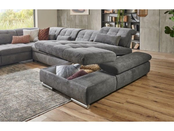 Rohová sedací souprava do tvaru U SANTA LUCIA 2