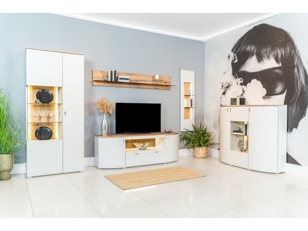 TV komoda světle šedá SAMBUCA typ 41