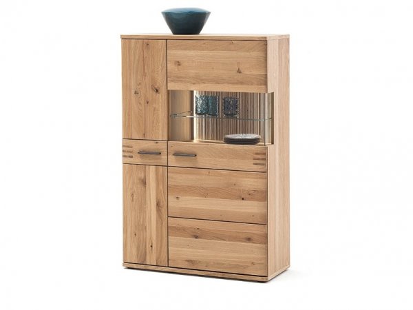 Nábytek do obývacího pokoje SALVADOR IV dub sukatý bělený