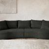 Designová zaoblená pohovka SANA