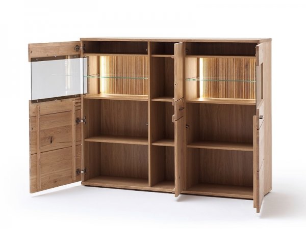 Komoda do obývacího pokoje SALVADOR (typ 05) dub sukatý bělený