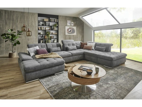 Rohová sedací souprava do tvaru U SANTA LUCIA 2