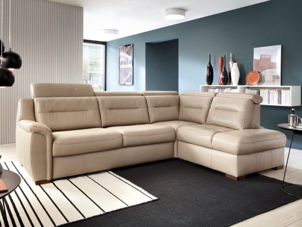 Kožené křeslo MOLSA