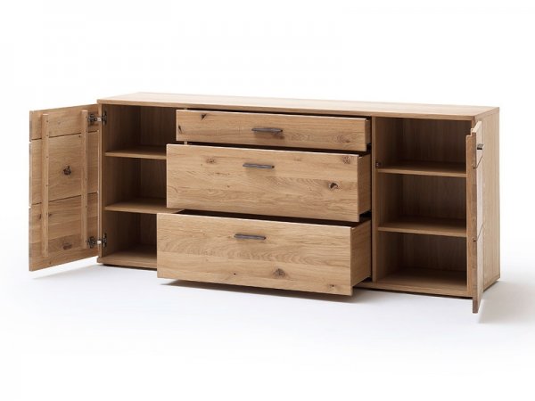 Komoda do obývacího pokoje SALVADOR (typ 01) dub sukatý bělený