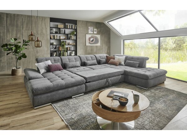 Rohová sedací souprava do tvaru U SANTA LUCIA 2