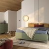 Sestava nábytku do dětského pokoje SCANDI zelená/dub olejovaný