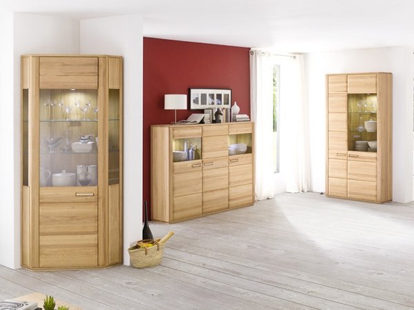 Rozkládací jídelní stůl XENA buk masiv olejovaný