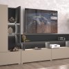 Nábytek do obývacího pokoje SERIO 2 Congo-antracit/černá