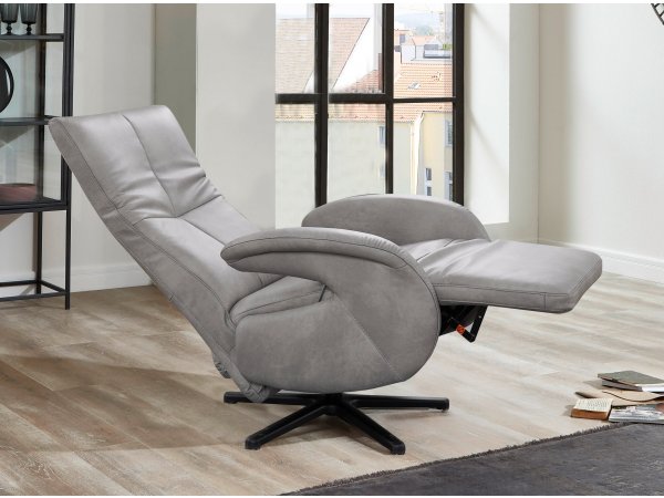 Kožené polohovací televizní křeslo SEAT 5