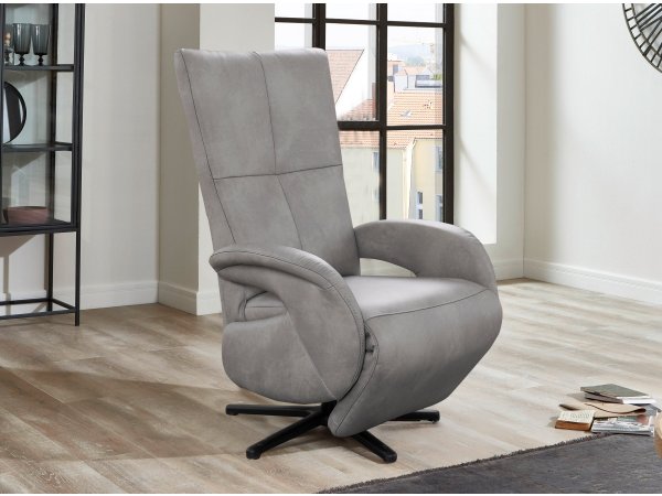 Kožené polohovací televizní křeslo SEAT 5