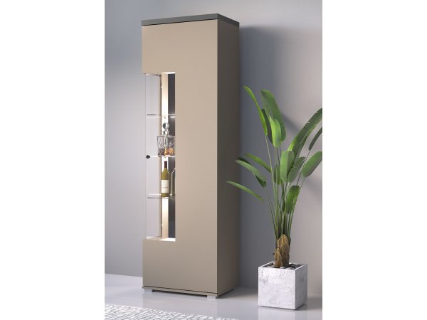 Nábytek do obývacího pokoje SERIO 2 Congo-antracit/černá