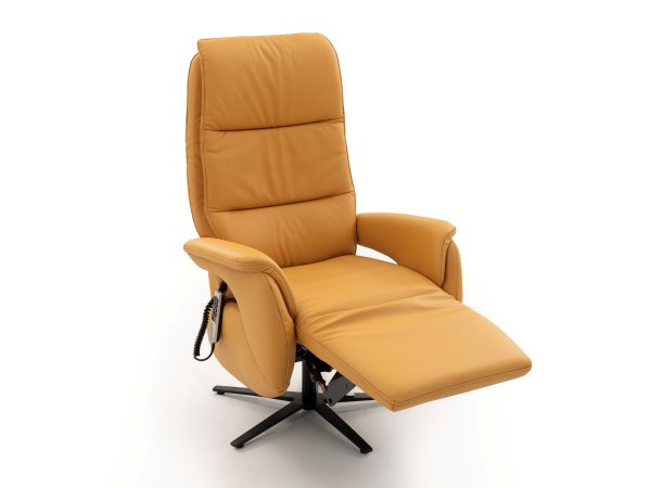 Kožené polohovací televizní křeslo SITZGEFÜHL HV SMARTLINE